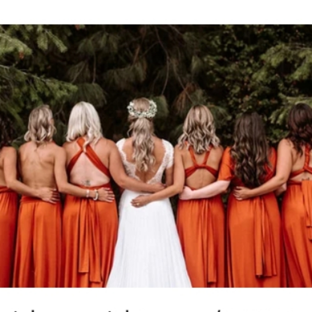 Infinity dress one size fits all.